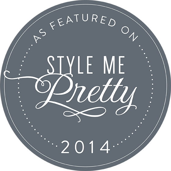 Italian Weddin Designer on Style Me Pretty logo