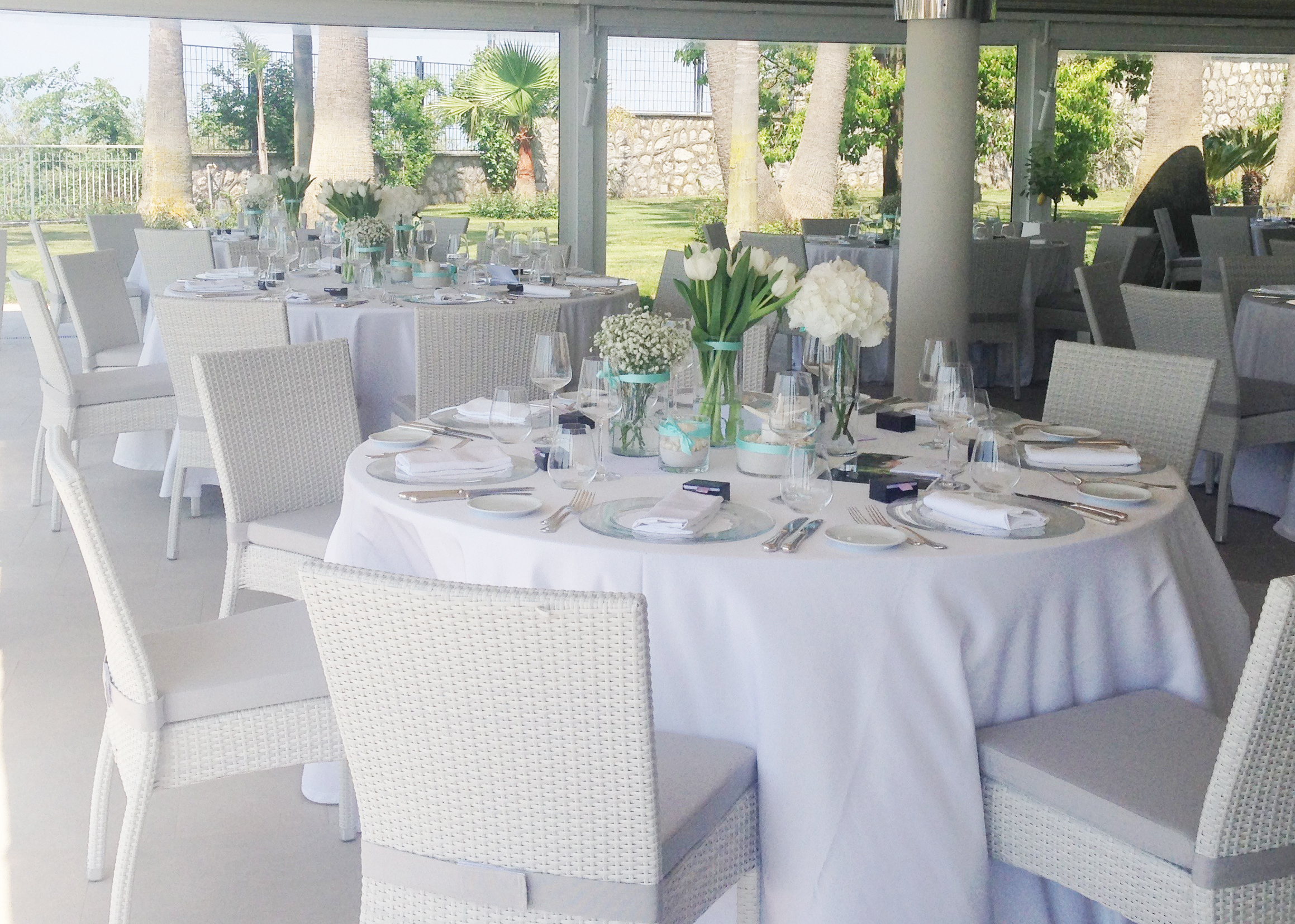 Table setting Wedding in Amalfi Coast