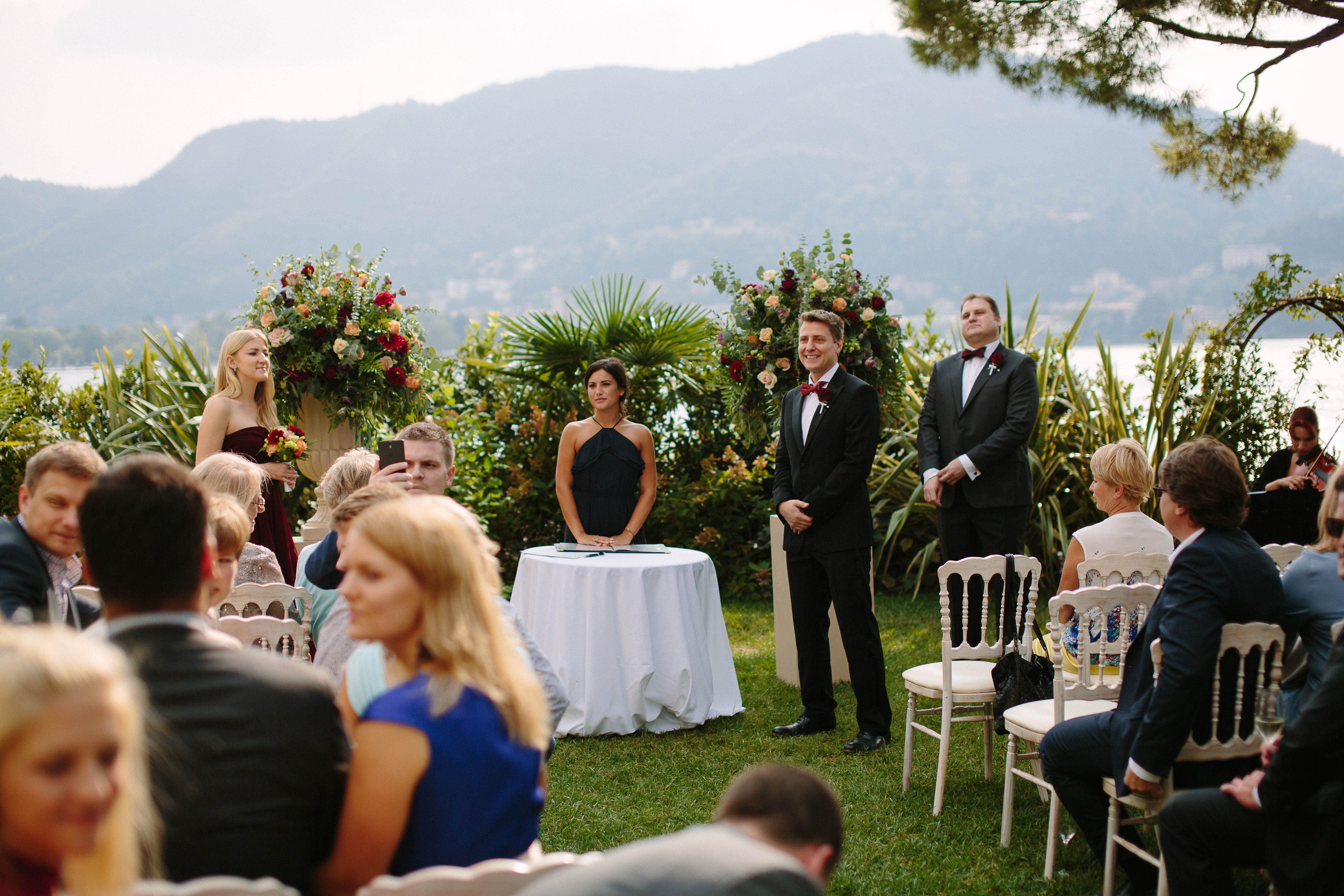Ceremony in Lake Como by Italian Wedding Designer