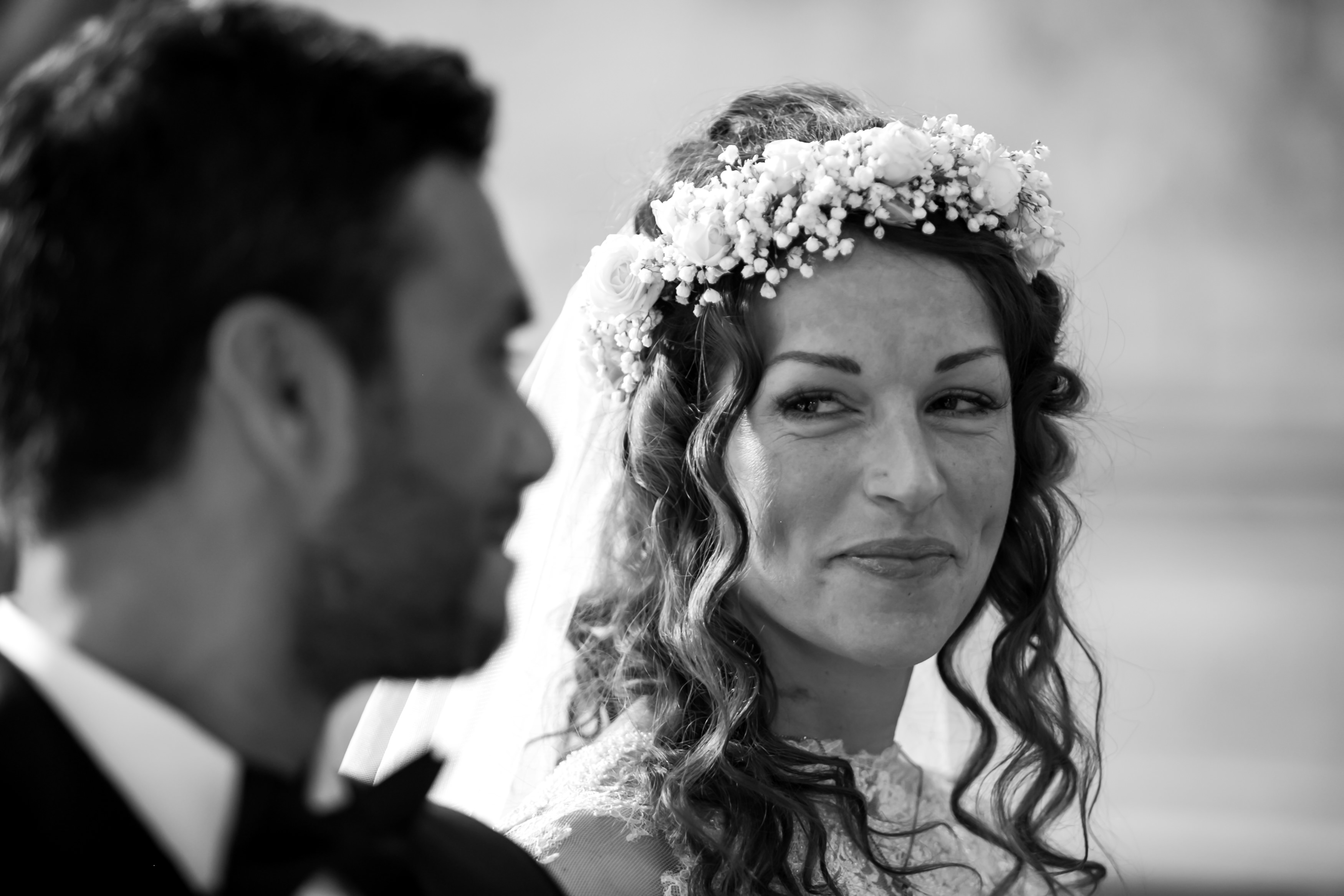 Bride and Groom at the Altar