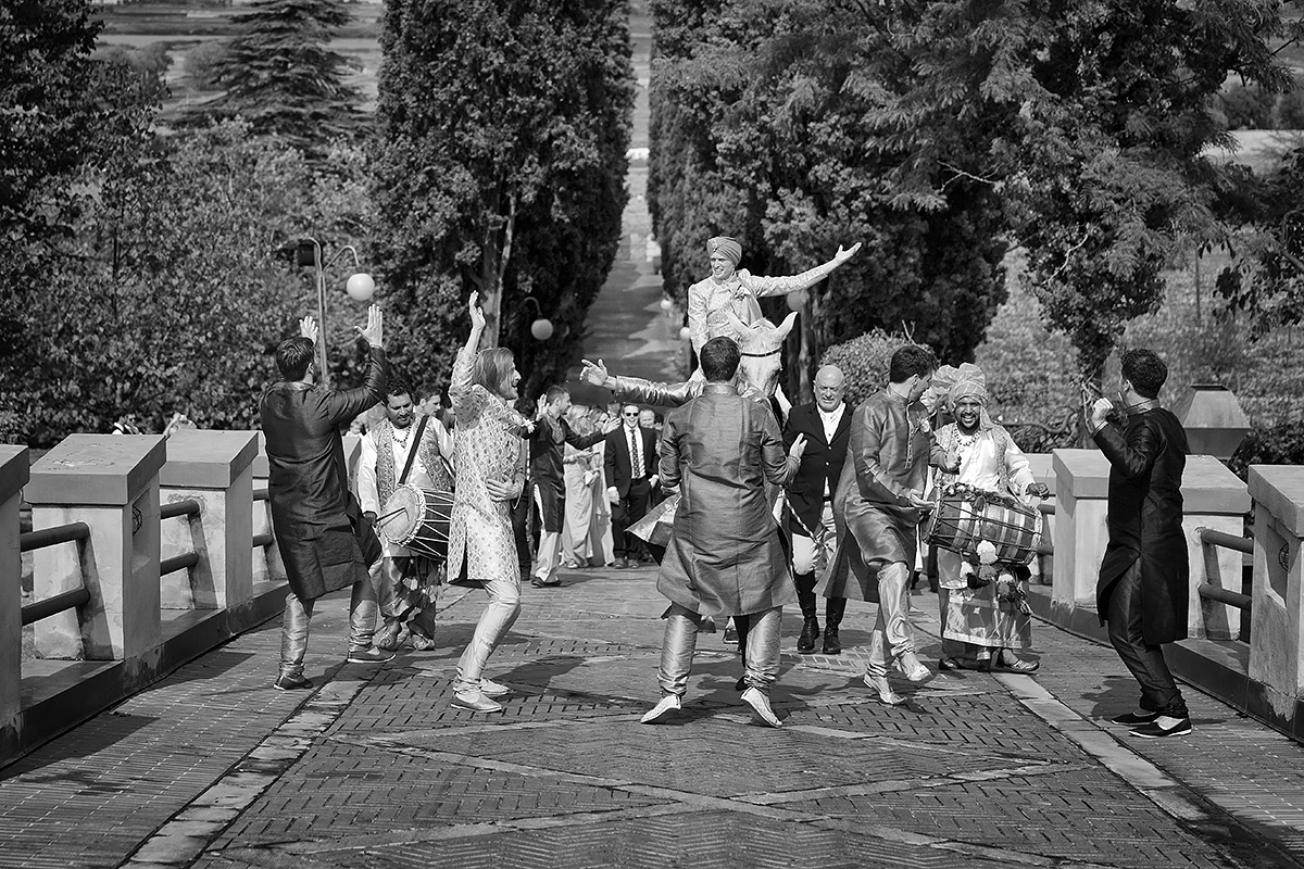 Baraat in tuscany - Sikh ceremony - Italian Wedding Designer