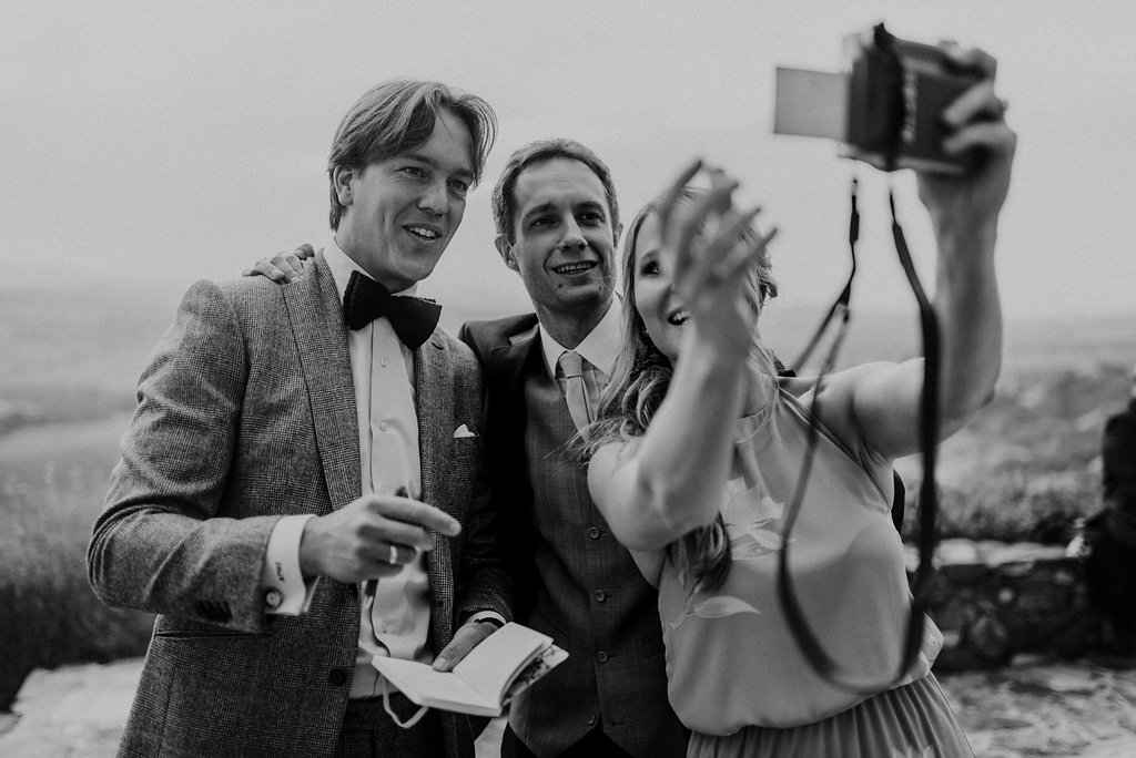 Polaroid Photo Booth - Wedding in Tuscany - Italian Wedding Designer