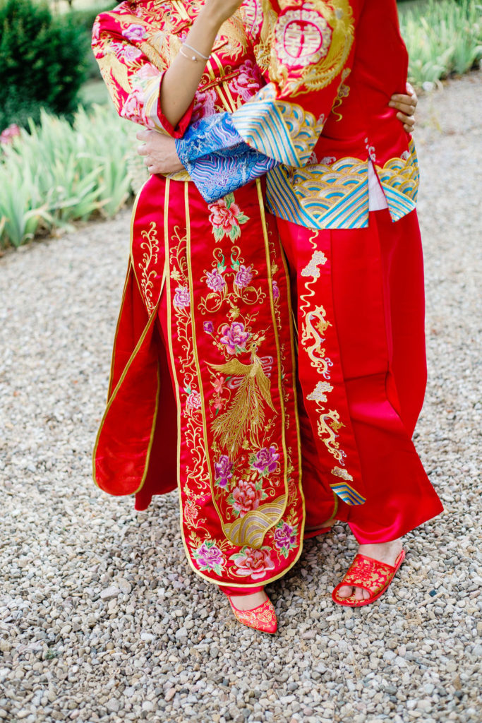 Chinese wedding Dresses - Chinese Tea Ceremony in Italy- Italian Wedding Designer