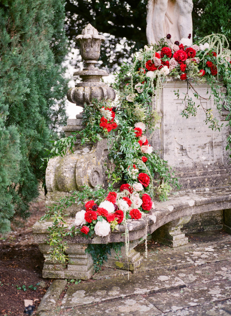 Floral Decoration for Ceremony - Wedding at Villa La Foce - Italian Wedding Designer