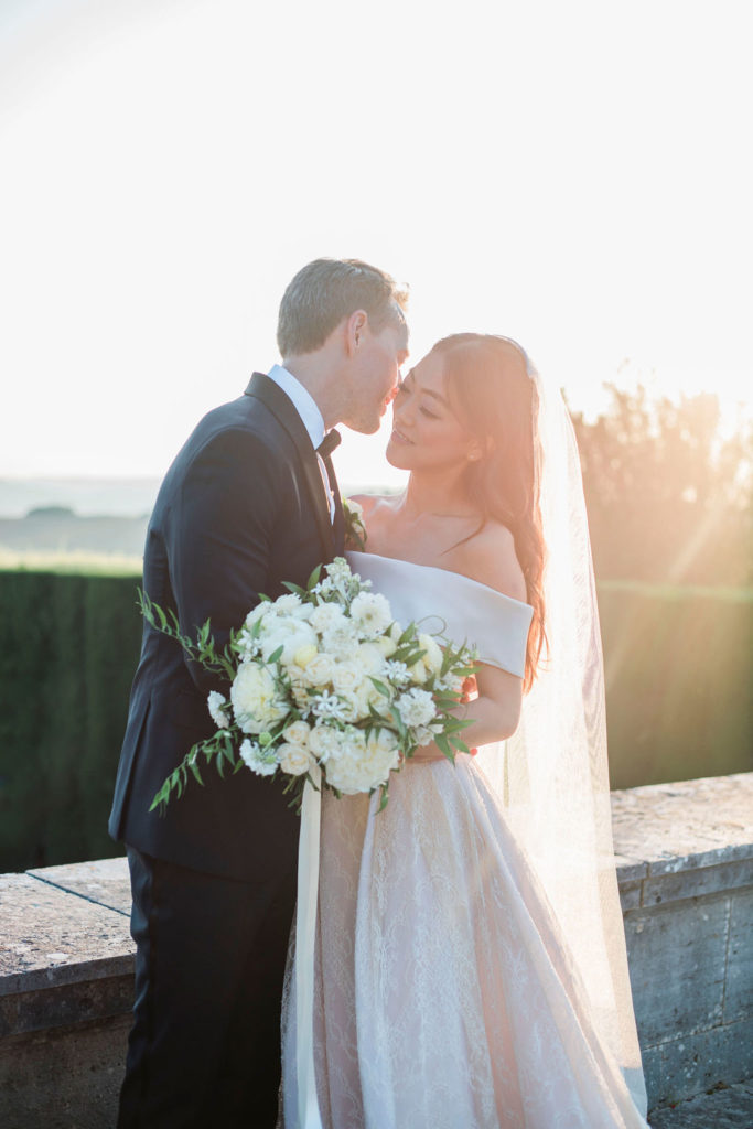 couple photo - Wedding at Villa La Foce - Italian Wedding Designer