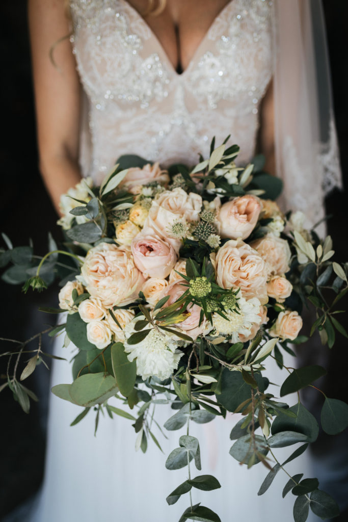 Bridal Bouquet by Flowers Living - Wedding at Villa Le Fontanelle - Italian Wedding Designer