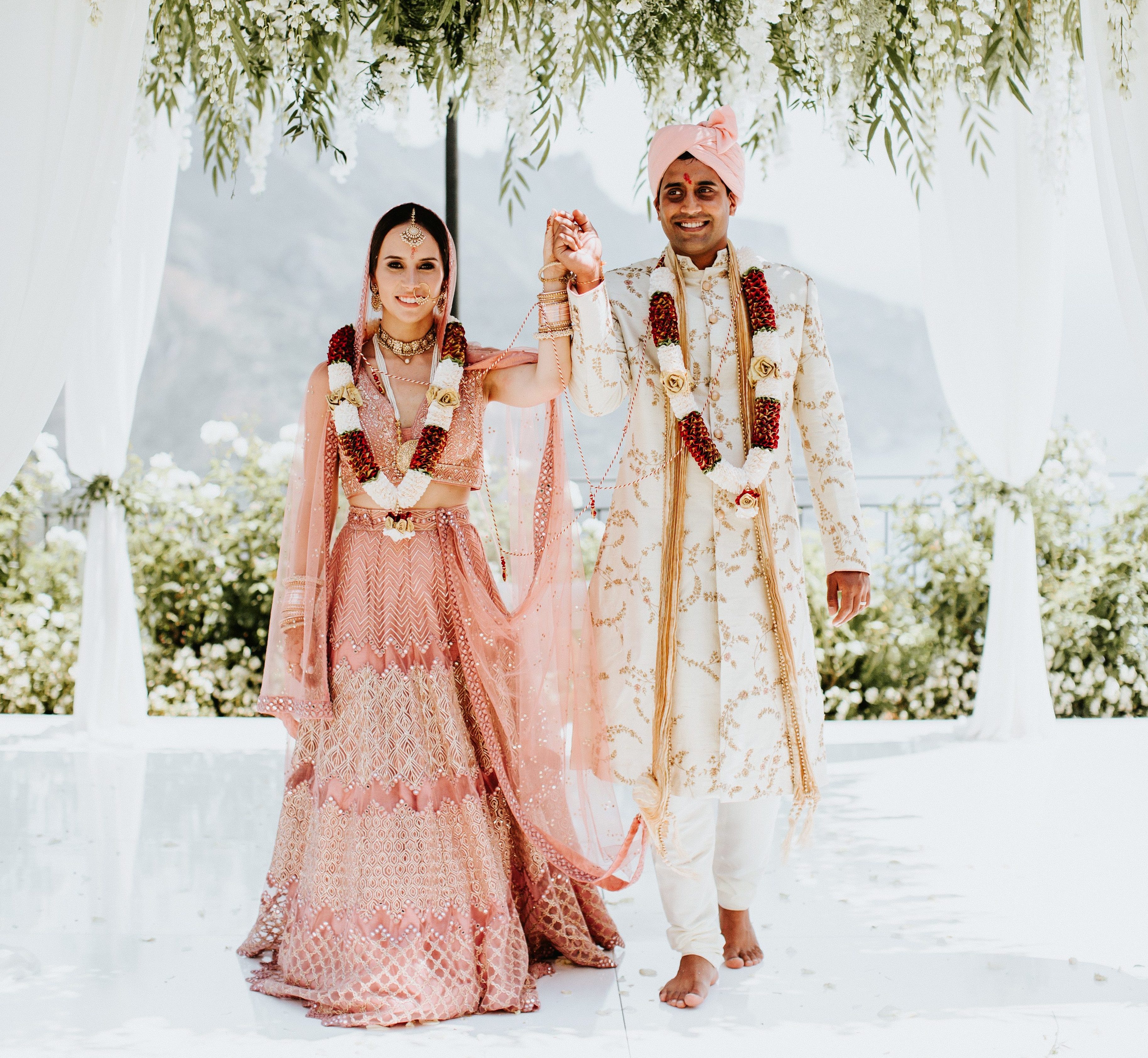 Hindu wedding in Hotel Caruso in Ravello - Italian Wedding Designer