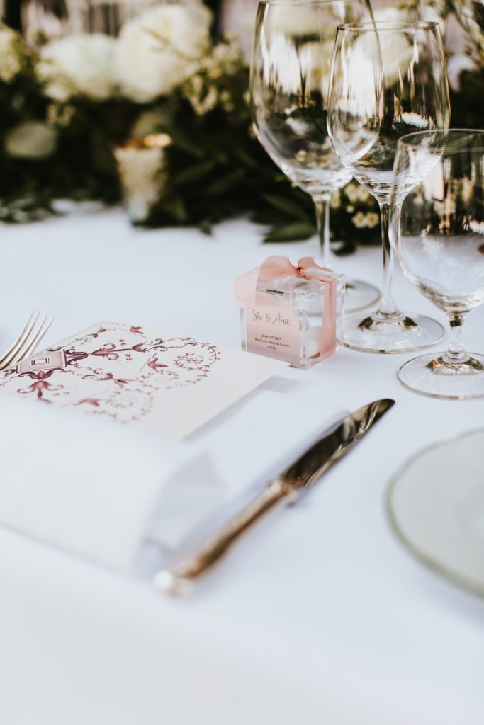Wedding Table details- Hotel Caruso Wedding - Italian Wedding Designer