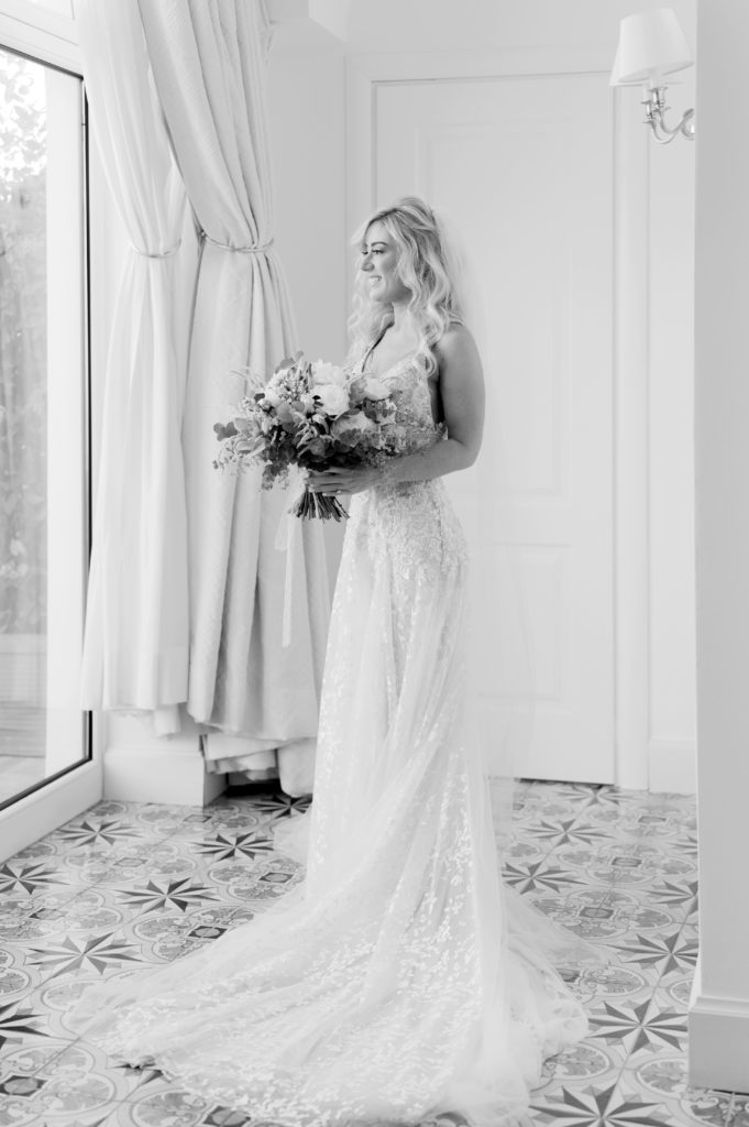 Bride at Belmond Hotel Caruso - Destination Wedding in Ravello - Italian Wedding Designer