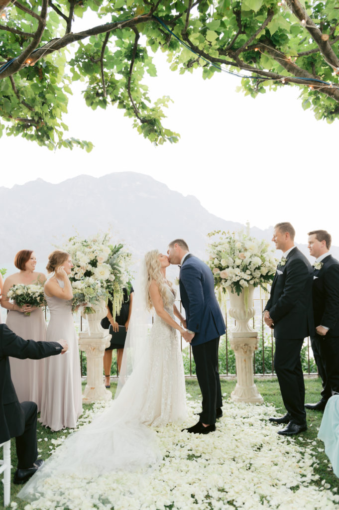you may kiss the bride - Destination Wedding in Ravello - Italian Wedding Designer