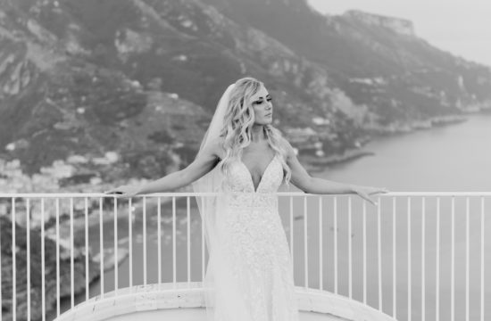 Bride at Villa Eva - Destination Wedding in Ravello - Italian Wedding Designer