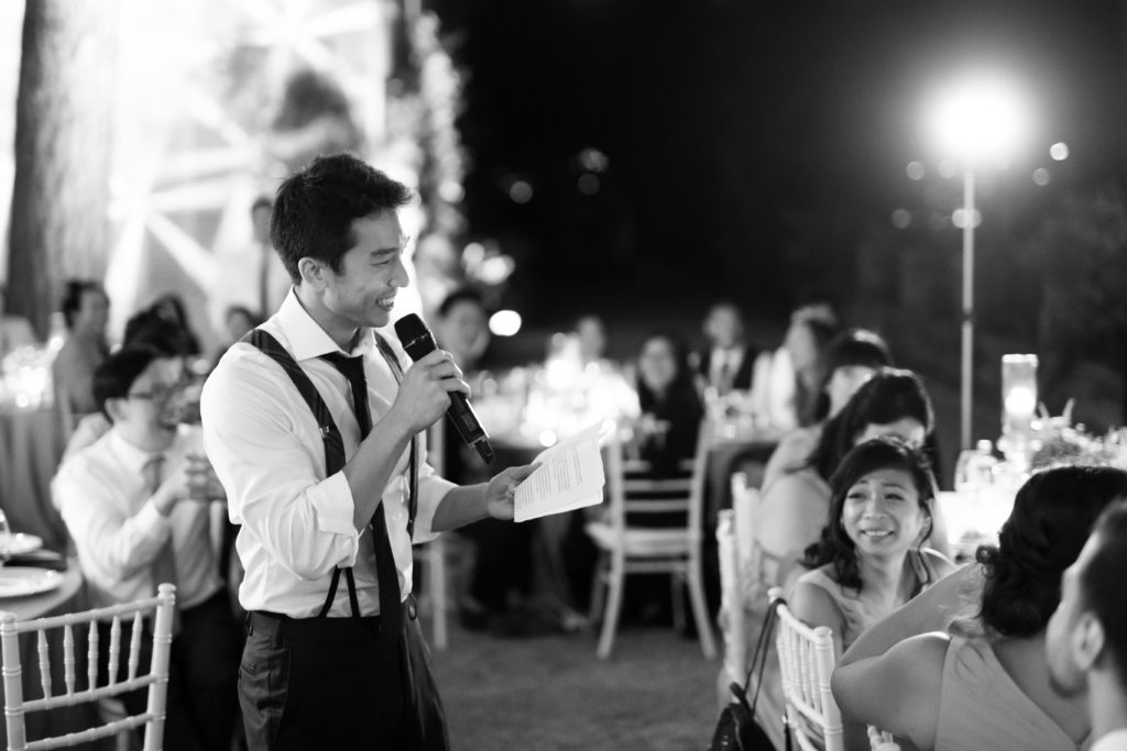 Speeches on Como Lake Stunning wedding at Villa Pizzo - Italian Wedding Designer