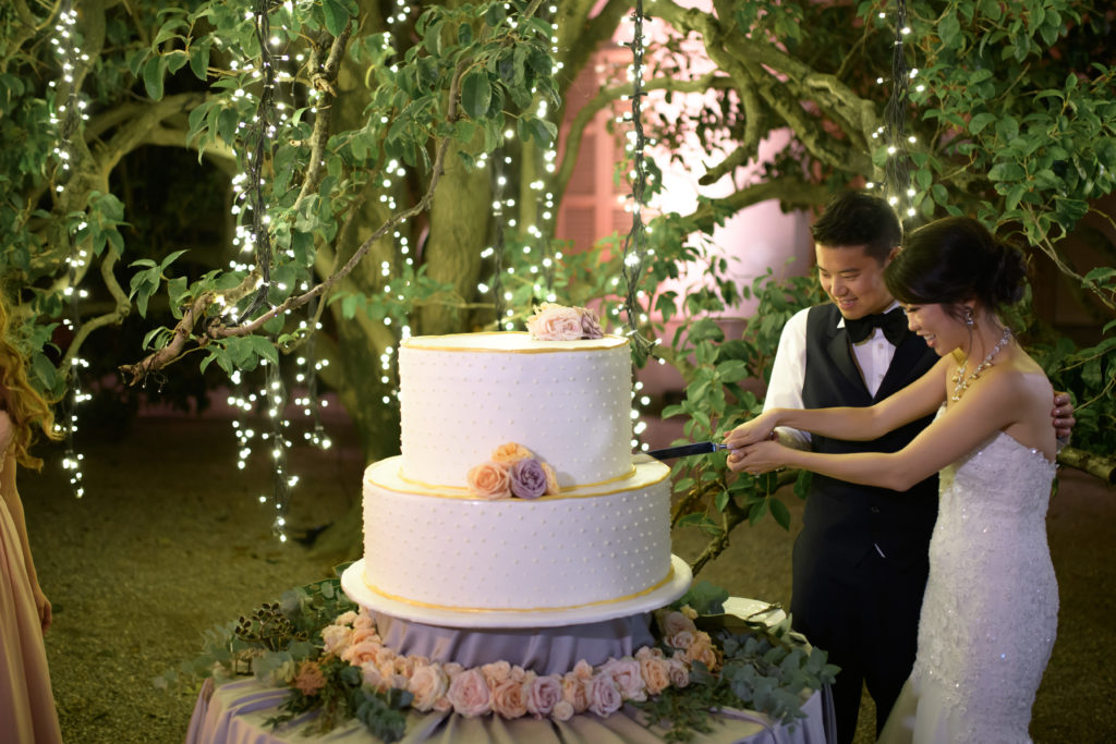 Wedding cake by AFM caterer Stunning wedding at Villa Pizzo - Italian Wedding Designer