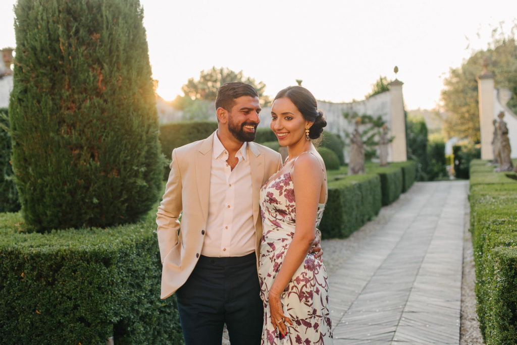 Bride and Groom to be - Indian Wedding in Tuscany - Italian Wedding Designer