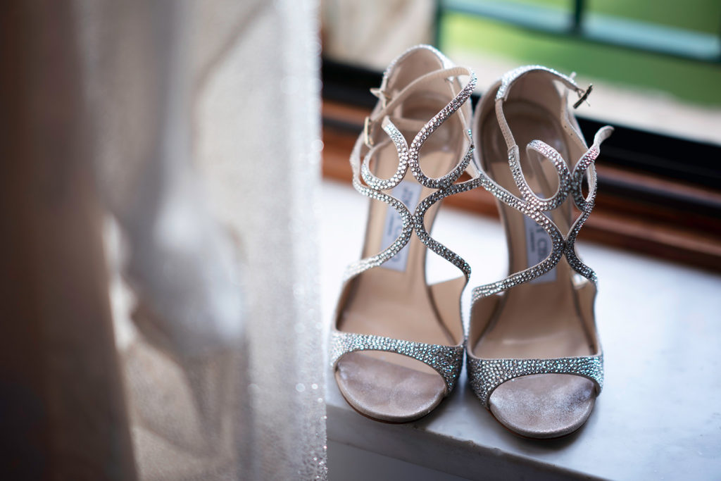 Jimmy Choo Bridal Shoes - Wedding at Villa Cimbrone - Italian Wedding Designer
