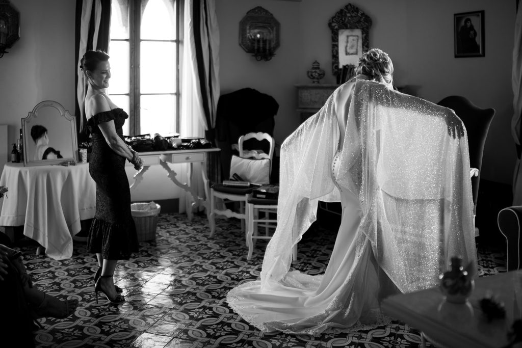 Alexander McQueen bridal gown - Wedding at Villa Cimbrone - Italian Wedding Designer