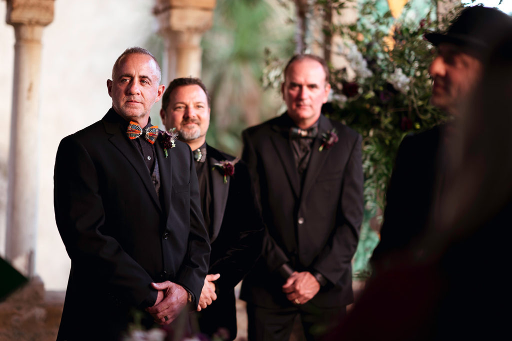 Best men at Villa Cimbrone - Wedding at Villa Cimbrone - Italian Wedding Designer