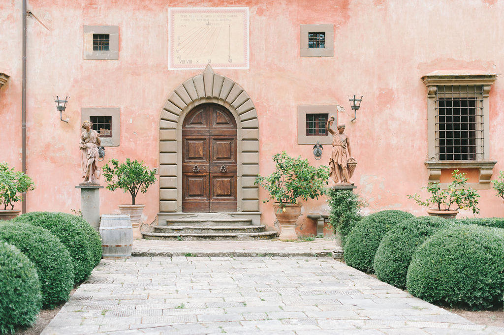 Italian Door - Wedding at Villa Vignamaggio - Italian Wedding Designer