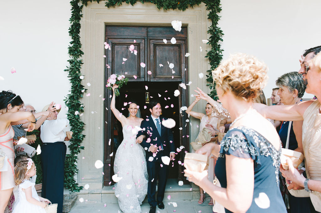 Recessional - Wedding at Villa Vignamaggio - Italian Wedding Designer