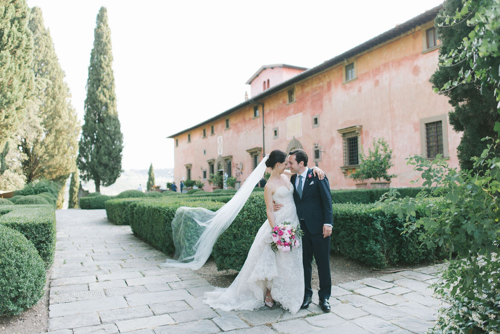 Couple portrait- Wedding at Villa Vignamaggio - Italian Wedding Designer