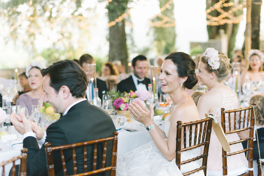 Speeches vignamaggio- Wedding at Villa Vignamaggio - Italian Wedding Designer