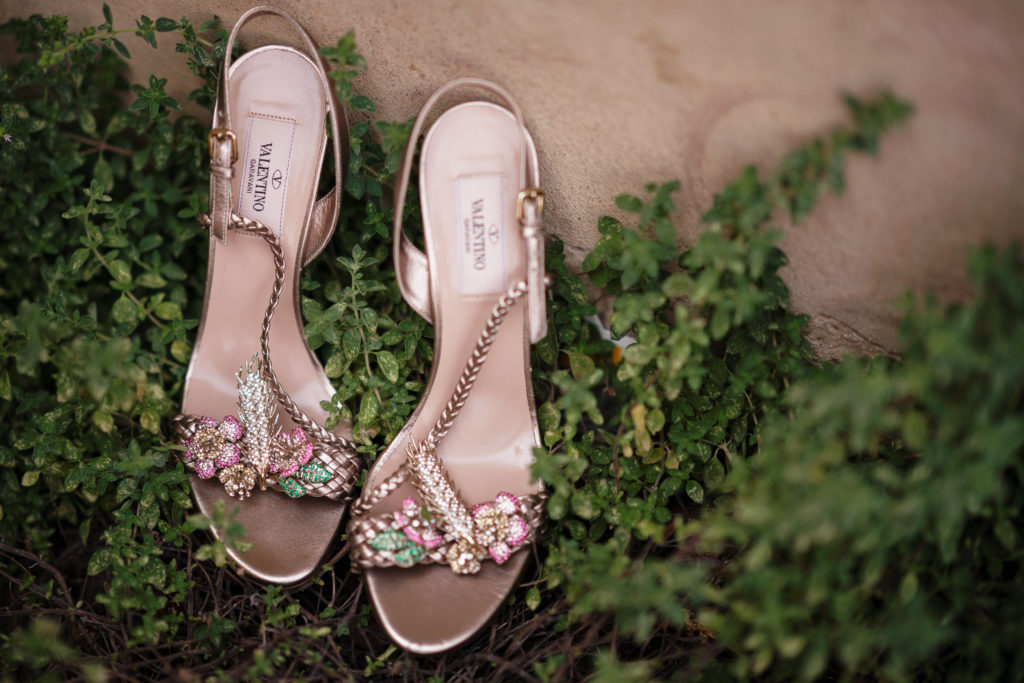 Wedding shoes - Wedding at Castello di Castagneto - Italian Wedding Designer