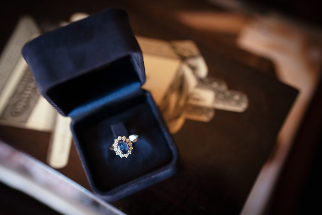 Engagement ring - Wedding at Castello di Castagneto - Italian Wedding Designer