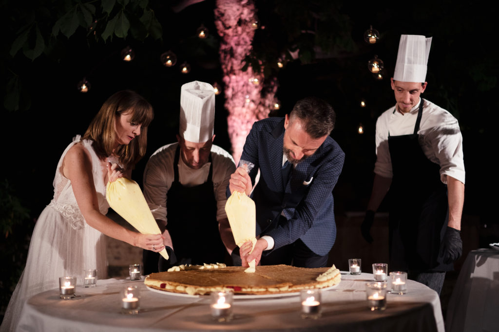 wedding Cake - Wedding at Castello di Castagneto - Italian Wedding Designer