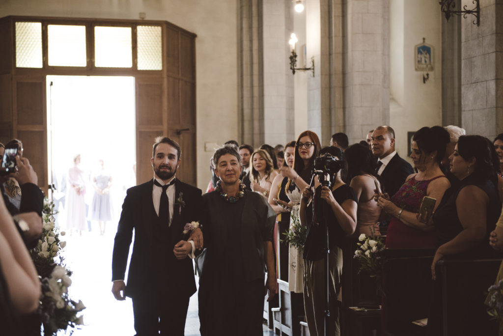 Groom entrance - Wedding at Castello di Meleto - Italian Wedding Designer