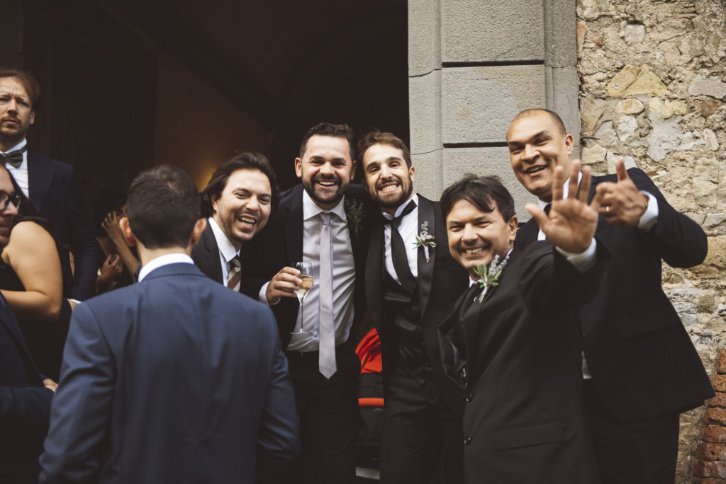 Aperitif - Wedding at Castello di Meleto - Italian Wedding Designer