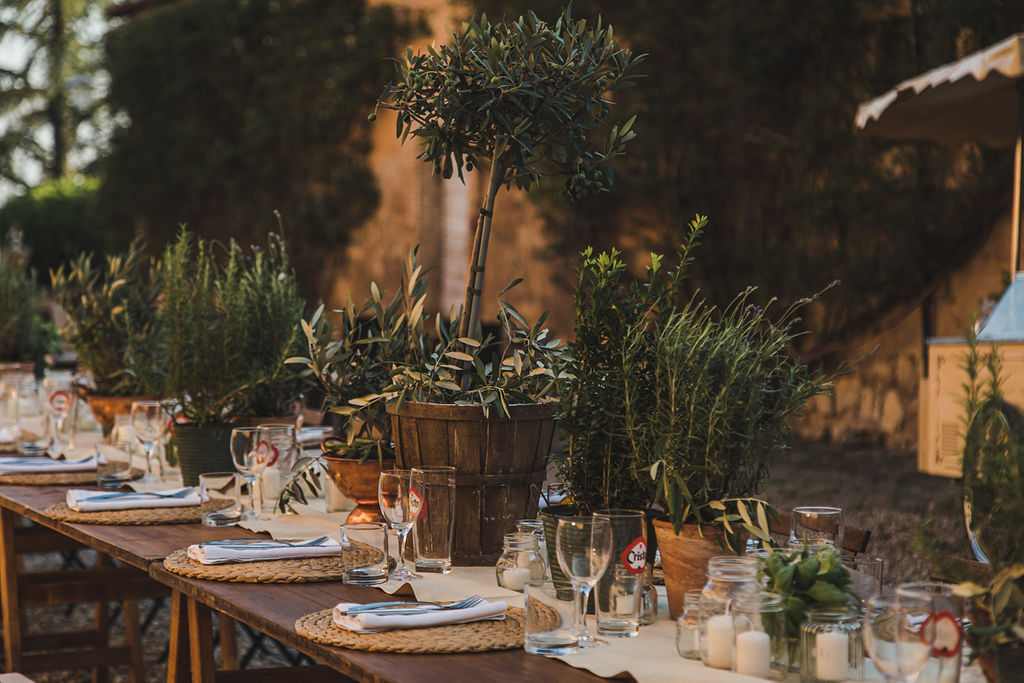 Wild Herbs to be reused after the wedding - Italian Wedding Designer