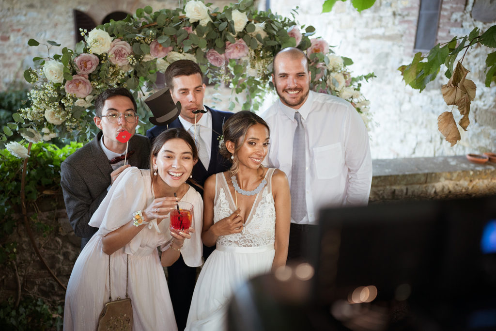 Photobooth - Wedding at Montalto Castle - Italian Wedding Designer 