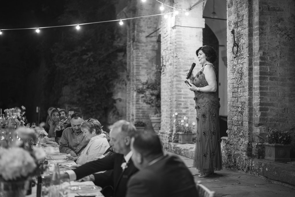 Speeches - Wedding at Montalto Castle - Italian Wedding Designer 