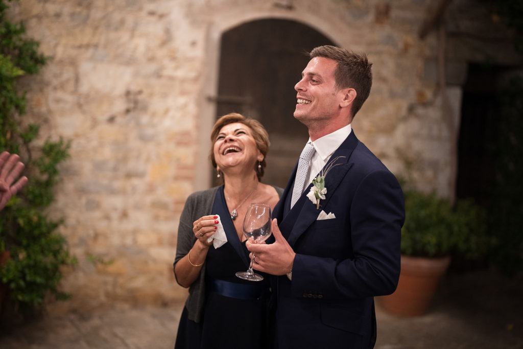 Groom and Mother in Law - Wedding at Montalto Castle - Italian Wedding Designer 