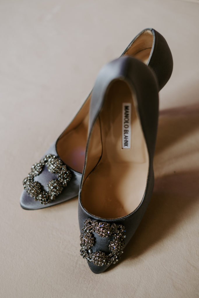 Manolo Blank bridal shoes 3 michelin stars wedding - Italian Wedding Designer