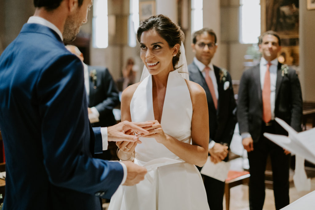 Rings exchange - 3 michelin stars wedding - Italian Wedding Designer