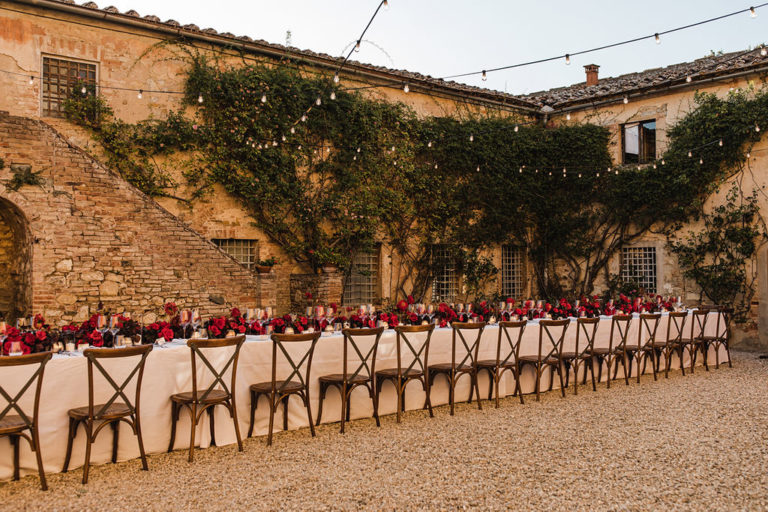 wedding at Catignano- 3 days event at Villa Catignano - Italian Wedding Designer