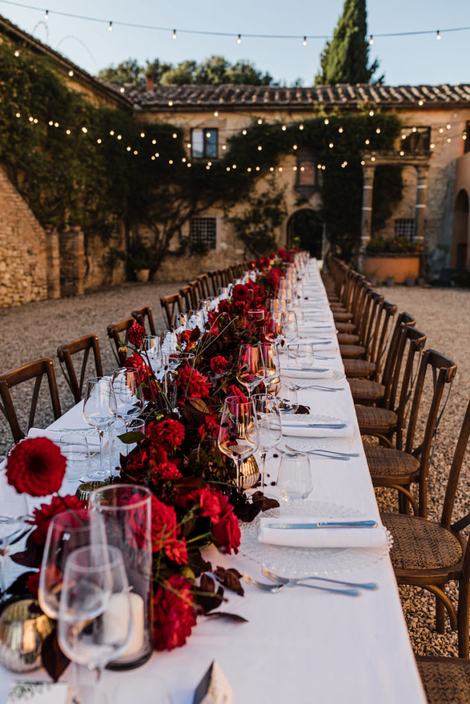 Wedding flowers by stiatti - 3 days event at Villa Catignano - Italian Wedding Designer