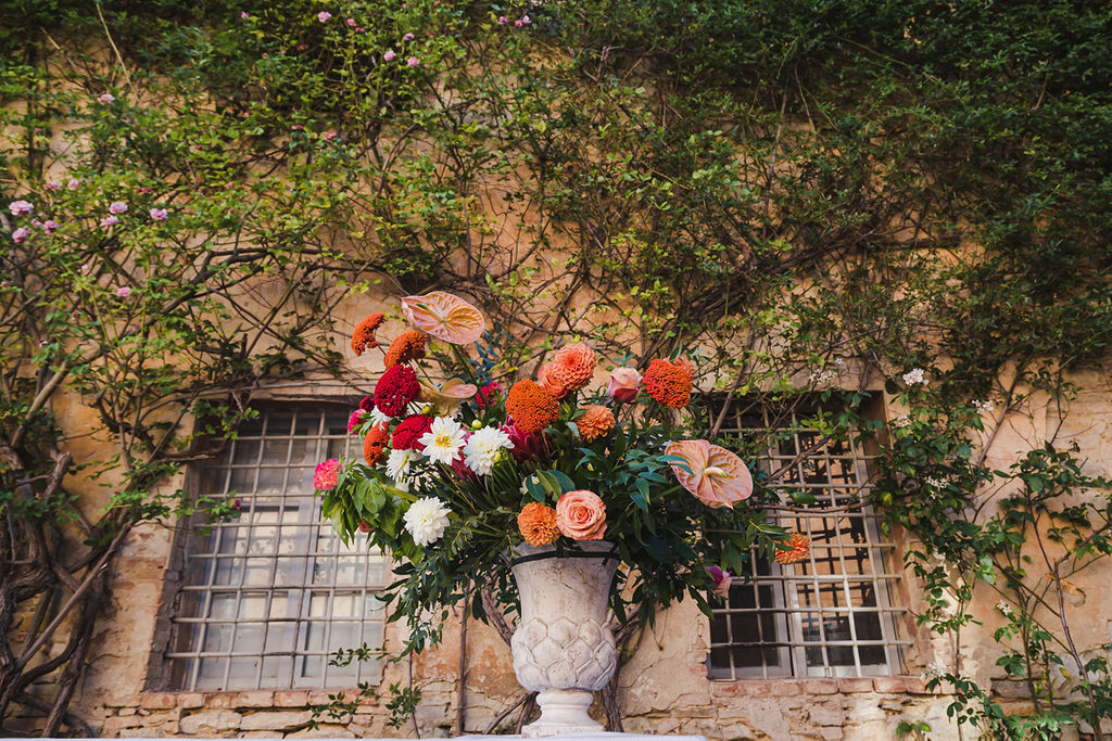 Floral Decoration Stiatti - 3 days event at Villa Catignano - Italian Wedding Designer