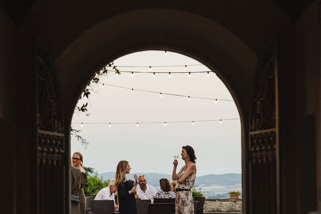 Wedding guests 3 days event at Villa Catignano - Italian Wedding Designer