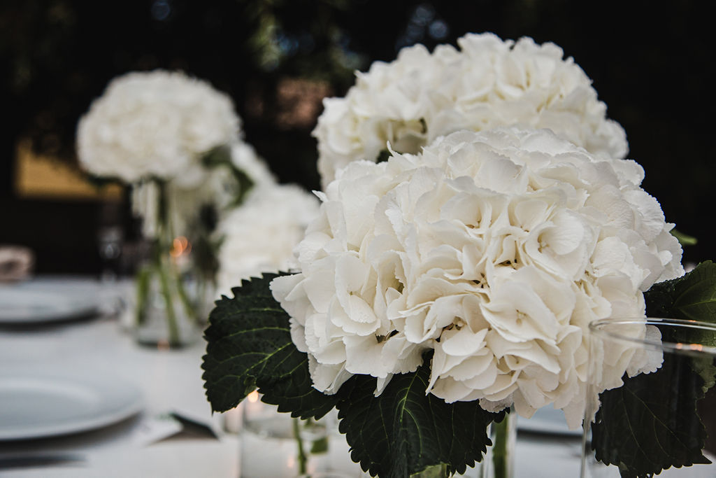 White Floral Decoration - 3 days event at Villa Catignano - Italian Wedding Designer