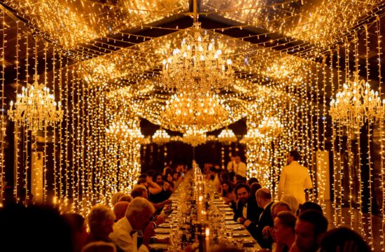 The most Romantic lights for weddings - Elegant wedding at Villa Valentini Buonaparte - Italian Wedding Designer